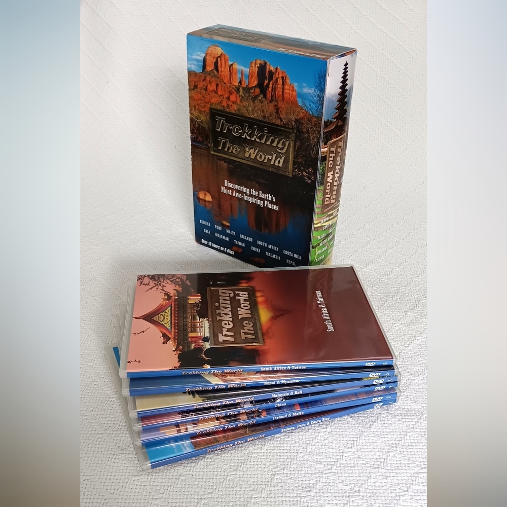 Trekking The World 6 DVD Disc Series